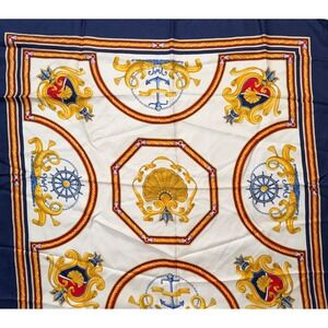 Richel Paris Nautical 100% silk Scarf